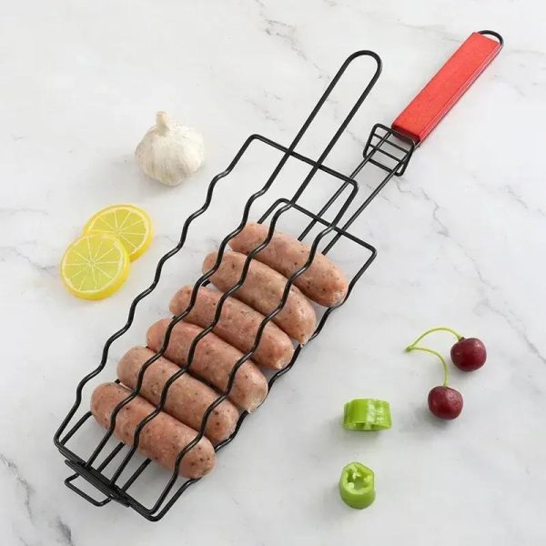 Stainless Steel BBQ Grill Basket  