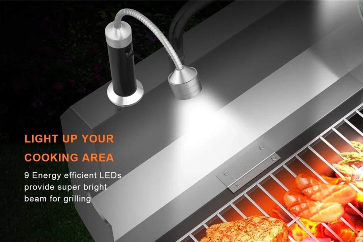 Starry Nights and A LED BBQ Grill Light will Make Your BBQ Night a Success