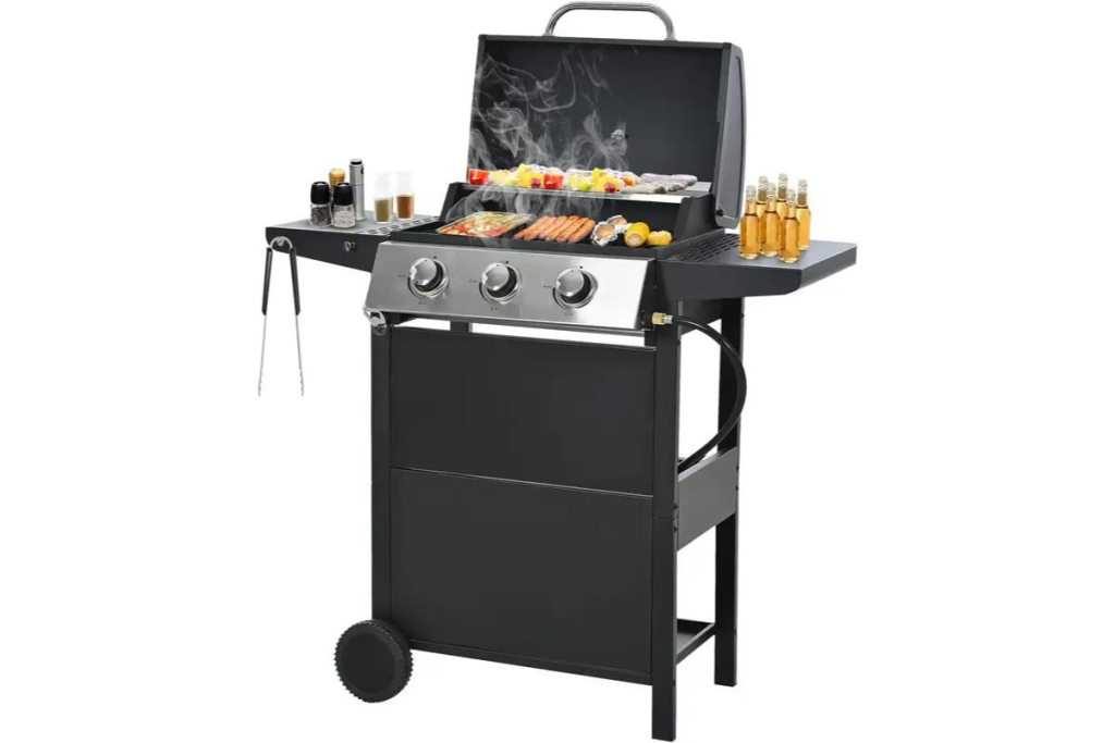 Exploring the Art of Outdoor Cooking with the 3-Burner Propane Gas BBQ Grill