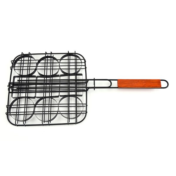 Portable Stainless Steel Nonstick BBQ Grilling Basket - Image 6