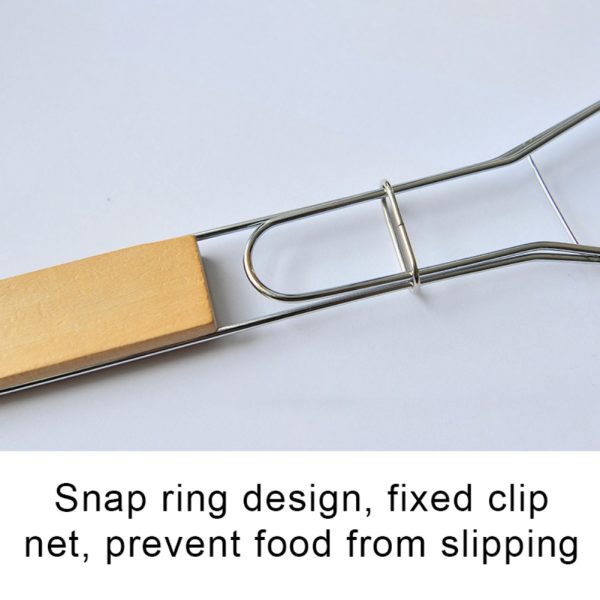 Portable Nonstick Fish & Veggie Grilling Basket - Image 3