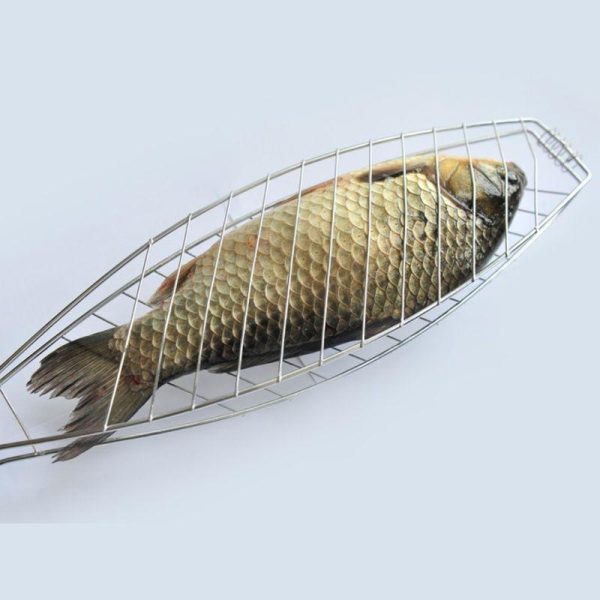 Portable Nonstick Fish & Veggie Grilling Basket