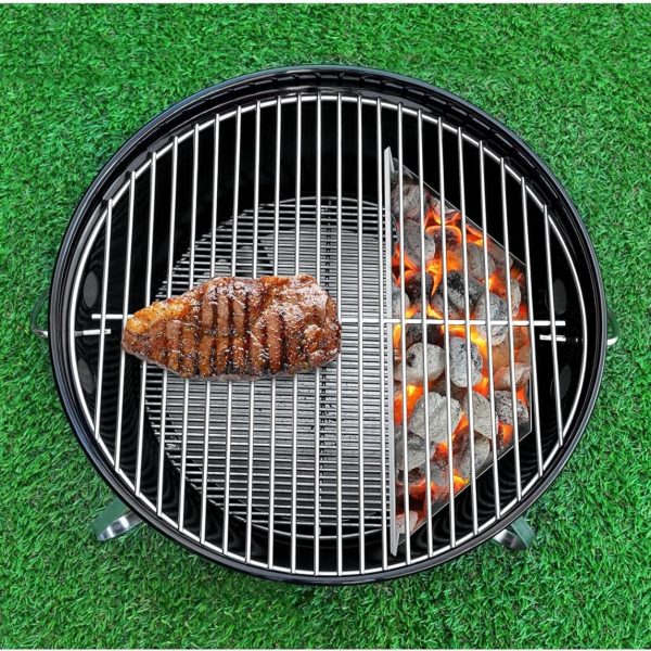2Pcs Stainless Steel Charcoal Grill Baskets - Image 9