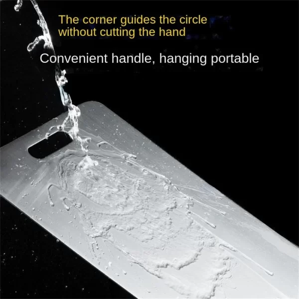 316 Stainless Steel Double-Sided Cutting Board - Image 4
