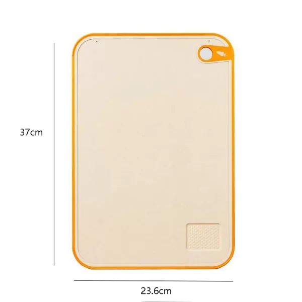 Antibacterial Double-Sided Wheat Straw Cutting Board - Image 7