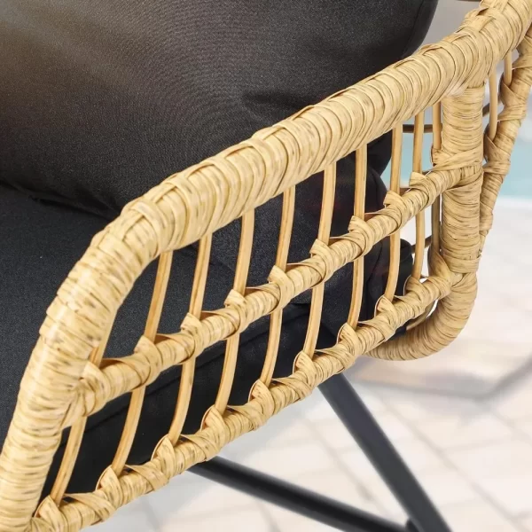 4-Piece Wicker Patio Furniture Set - Image 5