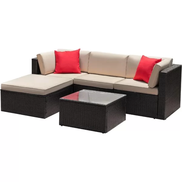 Stylish 5-Piece Patio Furniture Set - Image 7