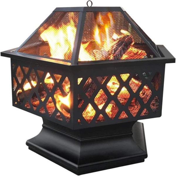 24-Inch Hexagon Fire Pit