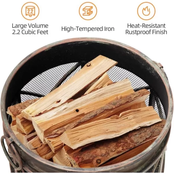 Large Outdoor Fire Pit - Image 5