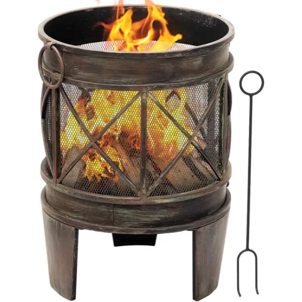 Large Outdoor Fire Pit - Image 6