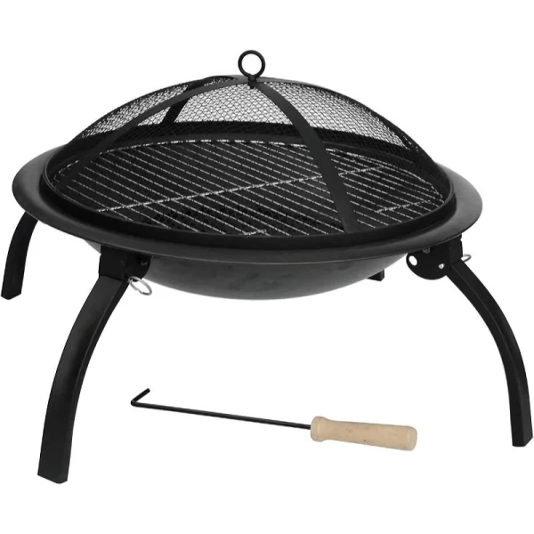Large Steel Fire Pit - Image 6
