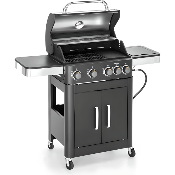 4-Burner Propane Gas BBQ Grill - Image 2