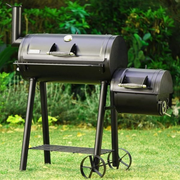 Charcoal Grill with Offset Smoker - Image 2
