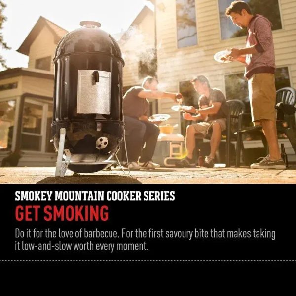 Outdoor Charcoal Smoker & BBQ Grill - Image 2