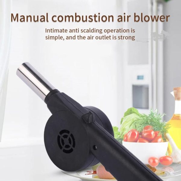 Portable Hand-cranked BBQ Grill Fire Blower - Image 5