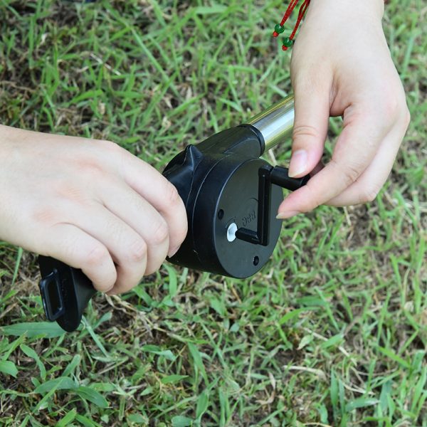 Portable Hand-cranked BBQ Grill Fire Blower - Image 4