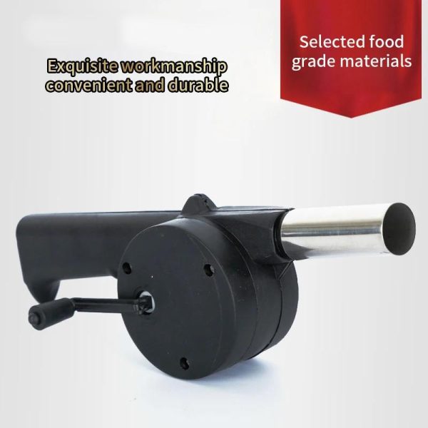 Portable Hand-cranked BBQ Grill Fire Blower - Image 7