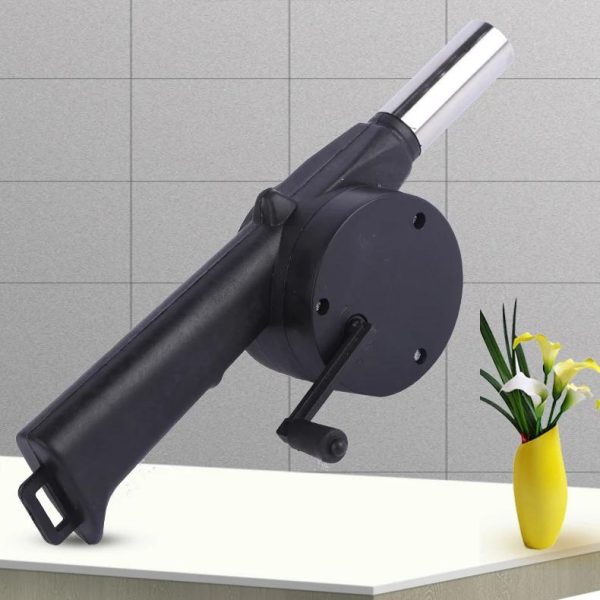 Portable Hand-cranked BBQ Grill Fire Blower - Image 2
