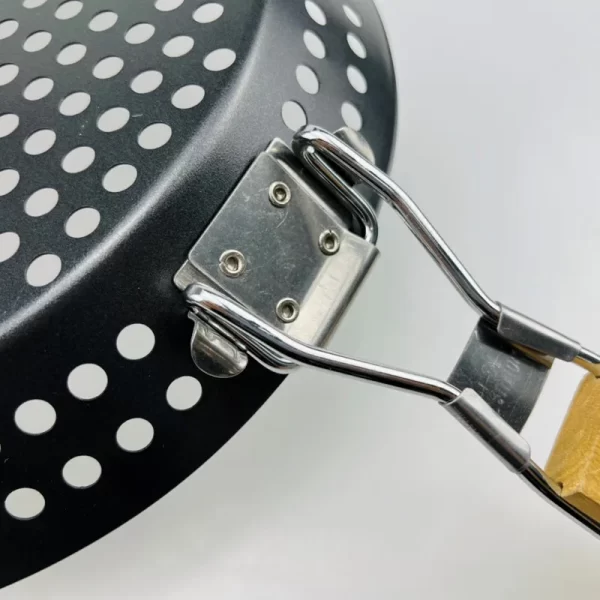 Stainless Steel Non-stick Folding BBQ Grill Tray - Image 6