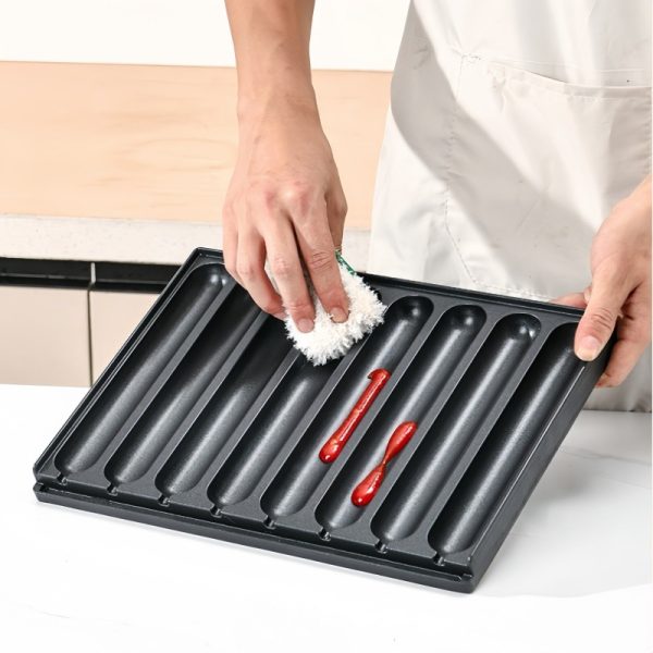 6-Slot Non-stick Sausage Grill Plate - Image 6