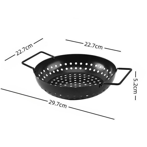 Premium Stainless Steel Non-Stick Grill Tray - Image 6