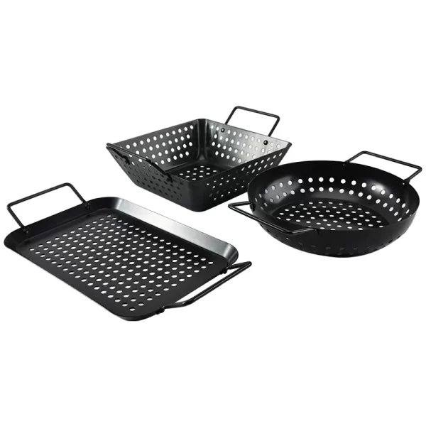 Premium Stainless Steel Non-Stick Grill Tray - Image 4