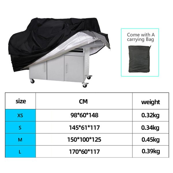 Heavy Duty Waterproof BBQ Grill Cover - Image 5