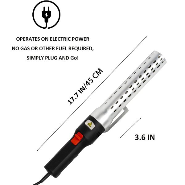 Electric Charcoal Lighter for BBQ and Kamado Grills - Image 6