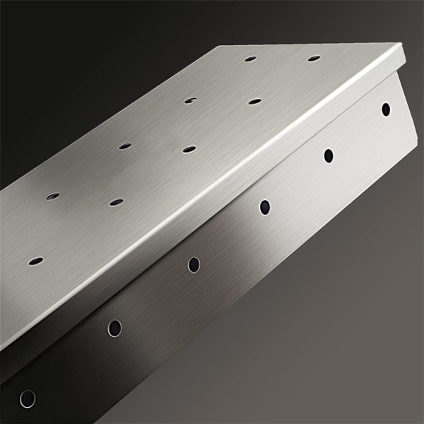 Stainless Steel Smoker Box for Gas or Charcoal Grill - Image 3