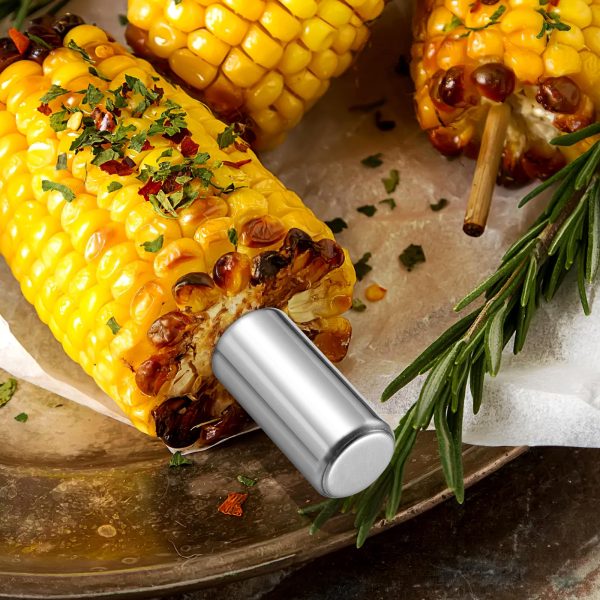 Stainless Steel Corn Cob Holders - Image 6