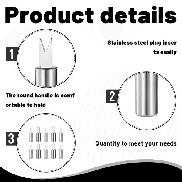 Stainless Steel Corn Cob Holders - Image 4