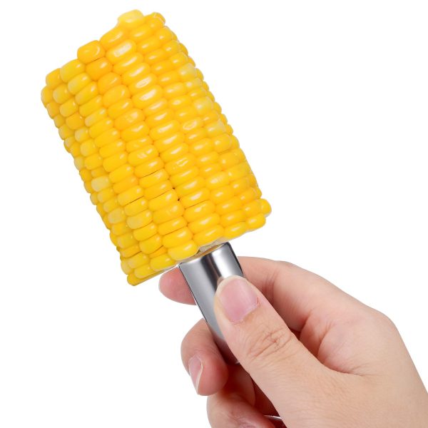 Stainless Steel Corn Cob Holders - Image 8