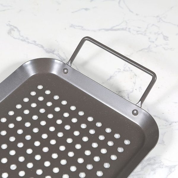 Premium Non-Stick BBQ Grill Topper - Image 3