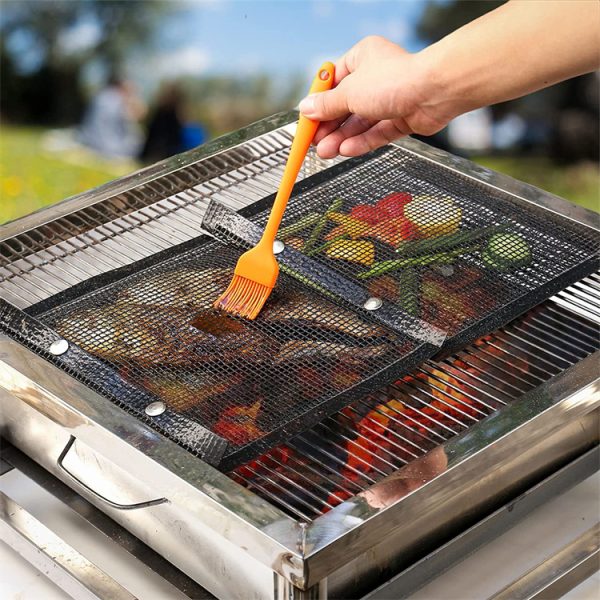 Reusable Non-Stick Mesh Grill Bags for BBQ & Smokers - Image 7