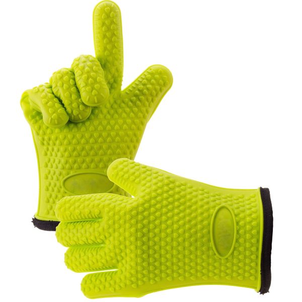 Heat-Resistant Silicone BBQ & Oven Gloves - Image 7
