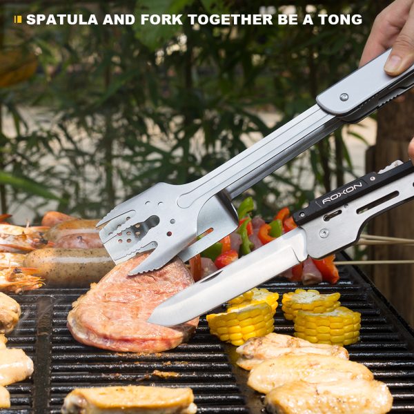 6-in-1 Stainless Steel BBQ Multi-Tool - Image 2