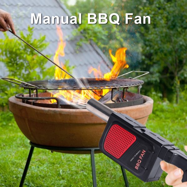 Portable Handheld Electric BBQ Fan Air Blower - Image 2