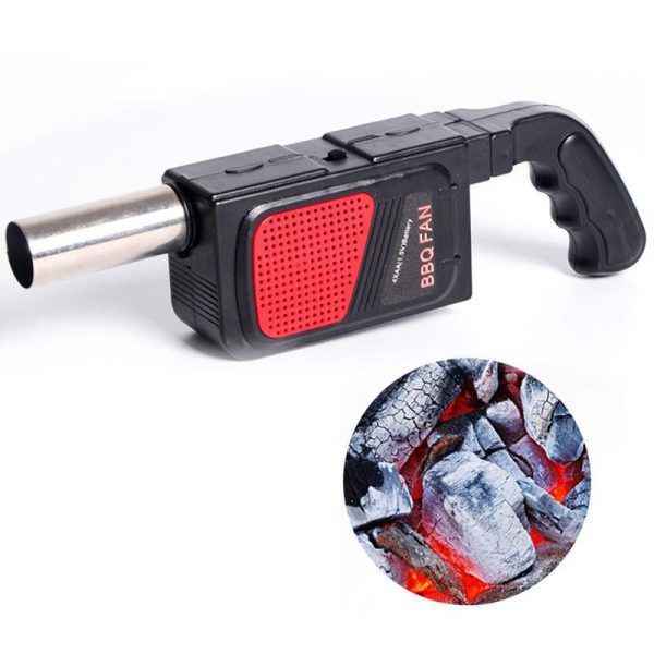 Portable Handheld Electric BBQ Fan Air Blower