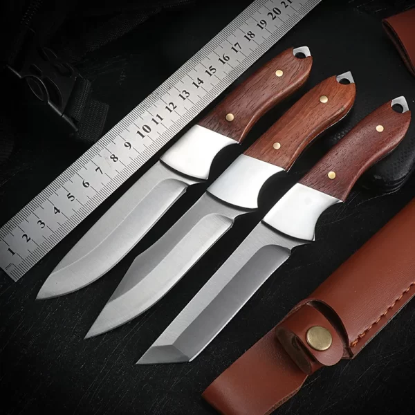 Stainless Steel Boning Meat Cleaver Knife Set - Image 2