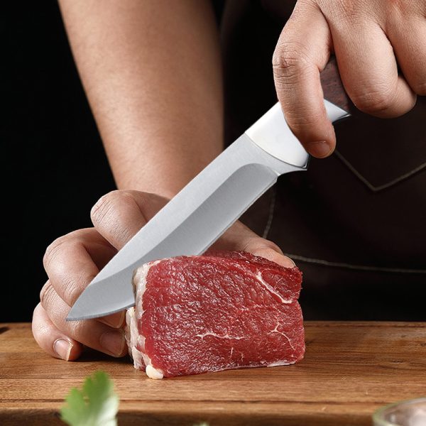 Stainless Steel Boning Meat Cleaver Knife Set - Image 5