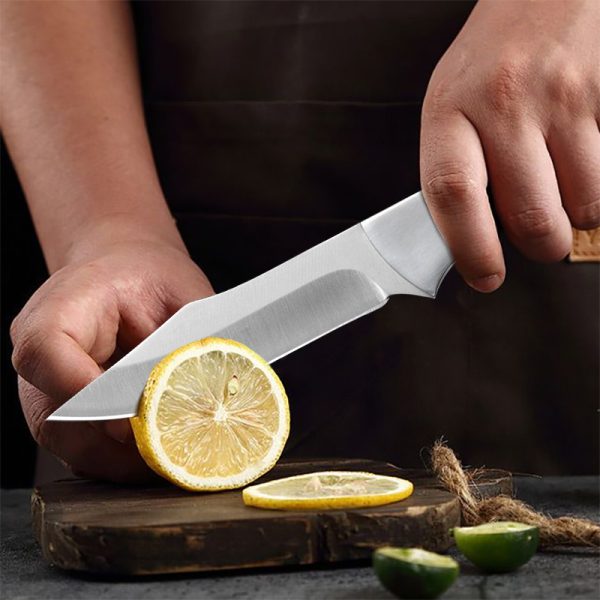 Stainless Steel Boning Meat Cleaver Knife Set - Image 4