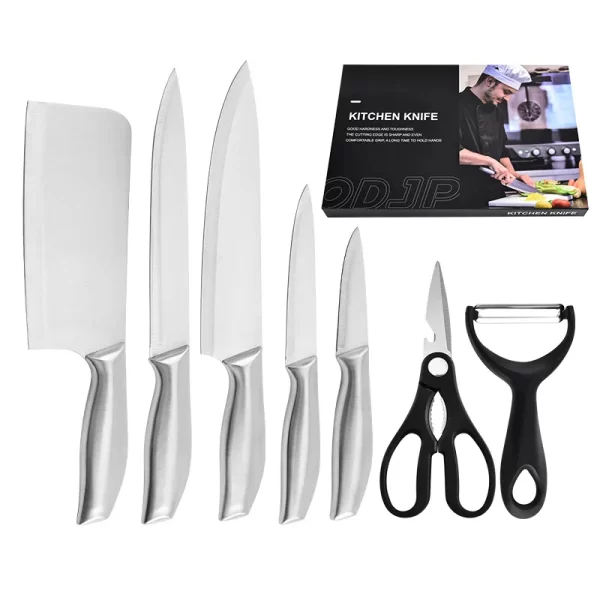 7-Piece Stainless Steel Chef Knife Set - Image 7