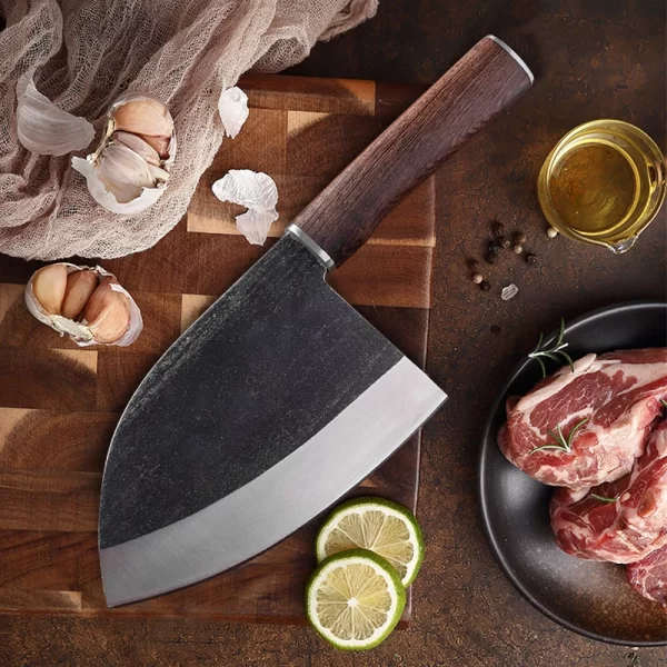 Forged High Carbon Steel Chef Knife - Image 2