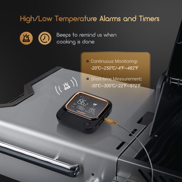 Bluetooth & Wi-Fi Smart BBQ Thermometer with 4/6 Probes - Image 6