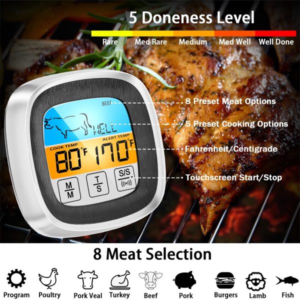 Digital Touch Screen Meat Thermometer - Image 3