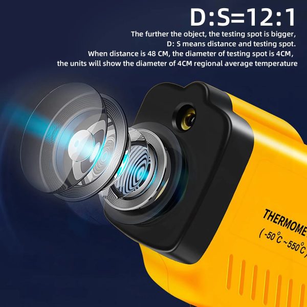 Digital Infrared Non-Contact Thermometer Gun - Image 3