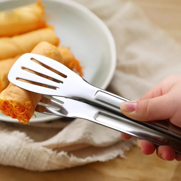 Premium Stainless Steel BBQ Tongs - Image 8
