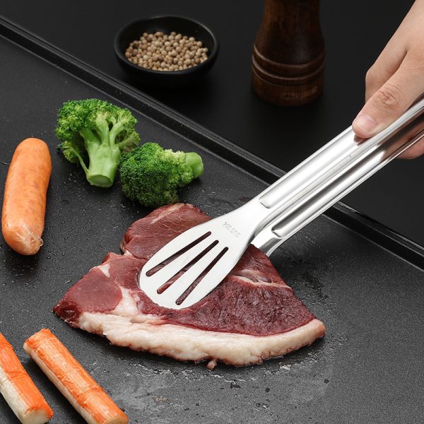 Premium Stainless Steel BBQ Tongs - Image 4