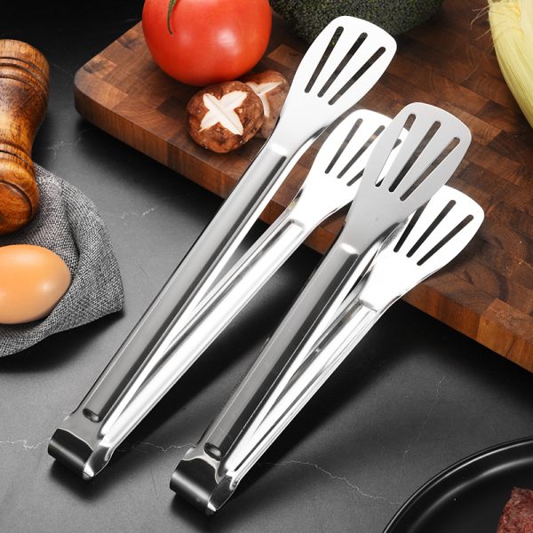 Premium Stainless Steel BBQ Tongs - Image 3