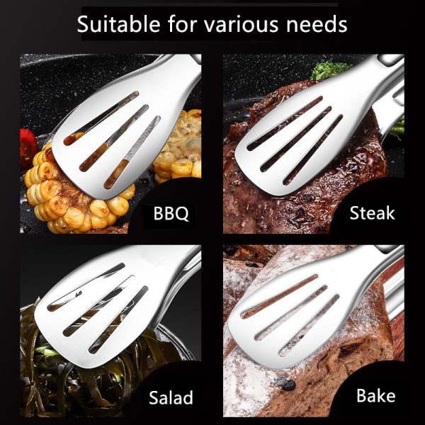 Premium Stainless Steel BBQ Tongs - Image 5